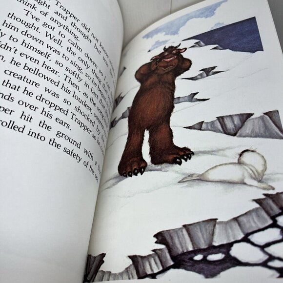 Vtge Serendipity Hardcover Books Leo The Lop Tail & Two Trapper Stephen Cosgrove - Picture 7 of 16